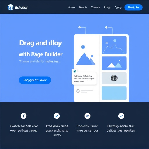 wordpress drag and drop page builder