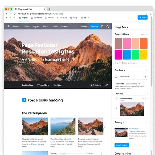 wordpress page builder drag and drop