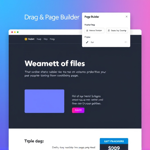 wordpress page builder drag and drop