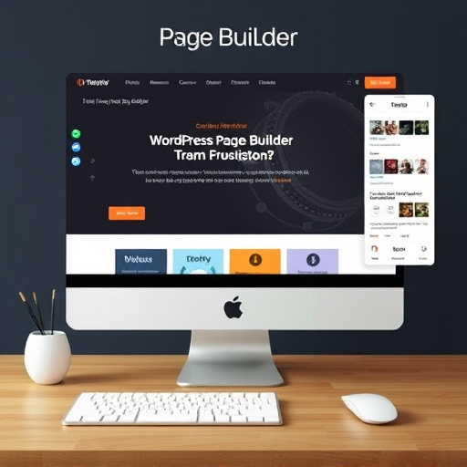 wordpress page builder drag and drop