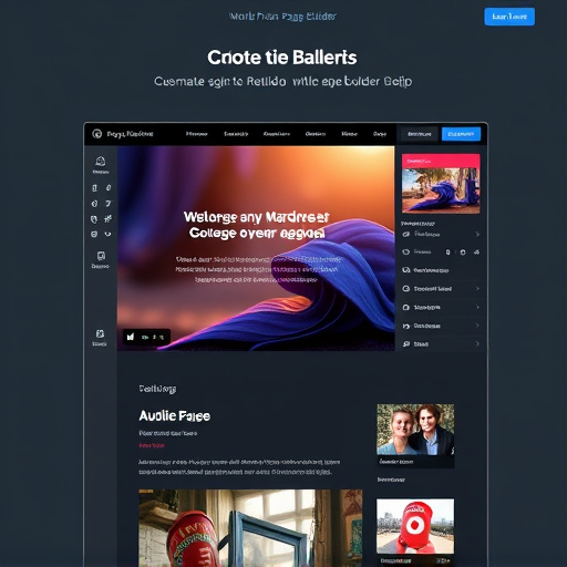 wordpress page builder drag and drop