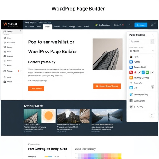 wordpress page builder drag and drop