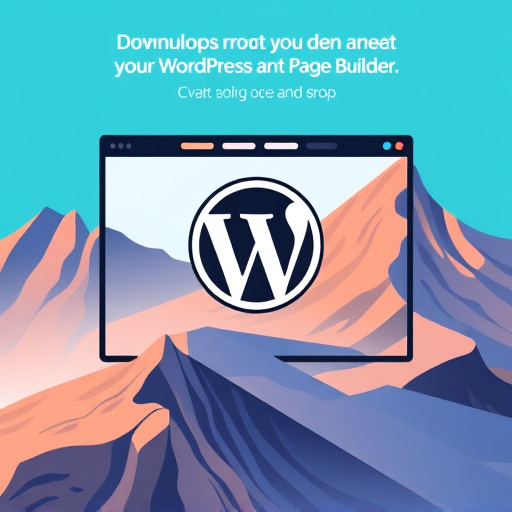 wordpress page builder drag and drop