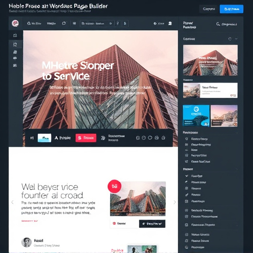 wordpress page builder drag and drop
