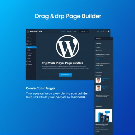wordpress page builder drag and drop