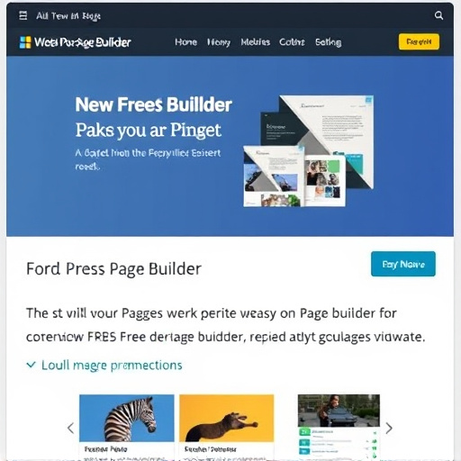 wordpress page builder free plugin
