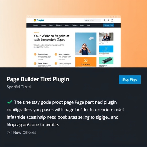 wordpress plugin for page builder