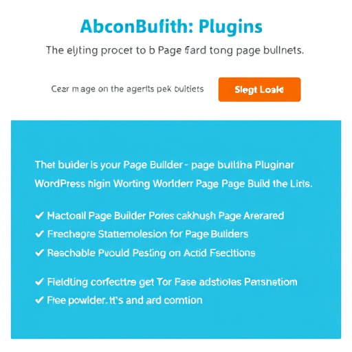 wordpress plugin for page builder