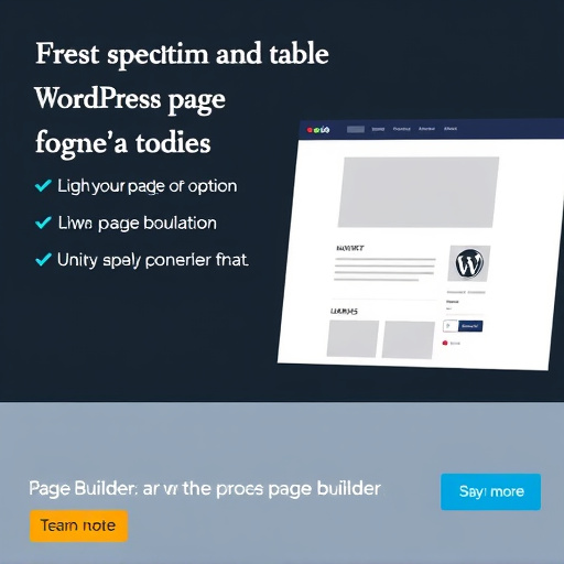 wordpress plugin page builder