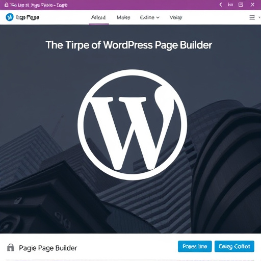 wordpress plugin page builder
