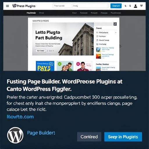 wordpress plugin page builder