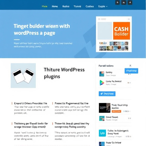 wordpress plugin page builder