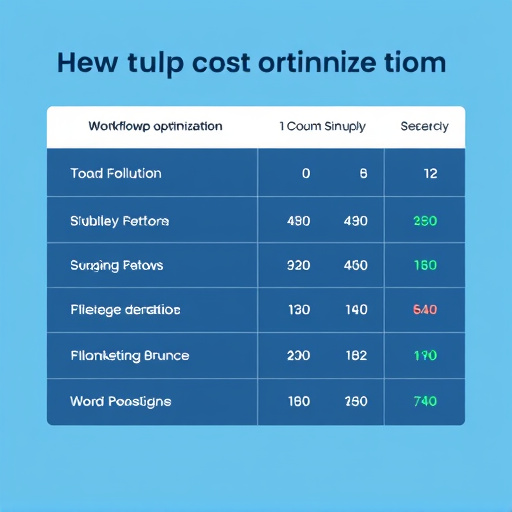 workflow optimization cost