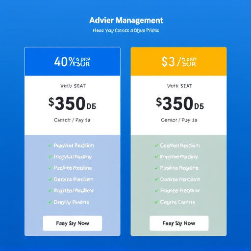advisor client management pricing