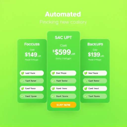 automated backup service pricing