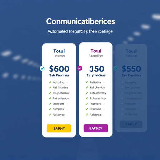 automated communication pricing