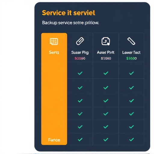 backup service pricing analysis
