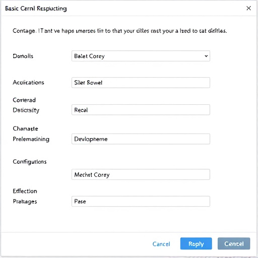 basic crm configuration