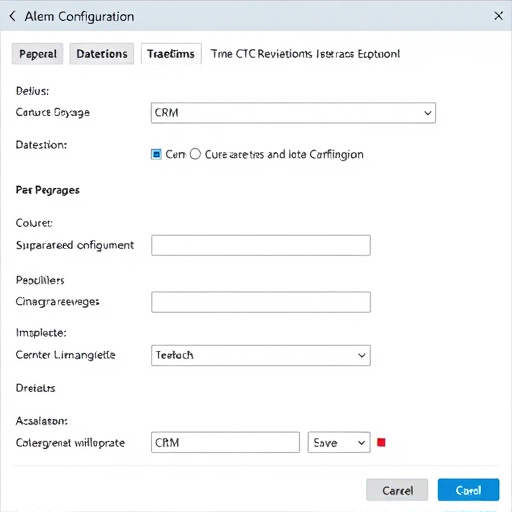 basic crm configuration