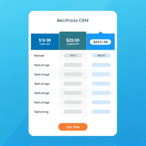 business crm pricing