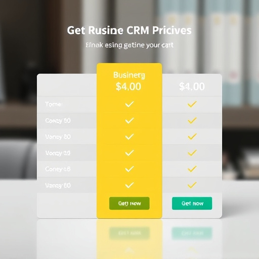 business crm pricing