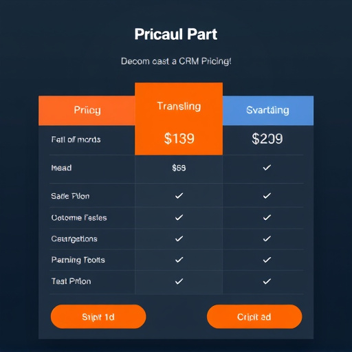business crm pricing