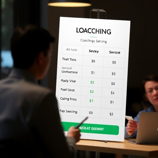 coaching service pricing