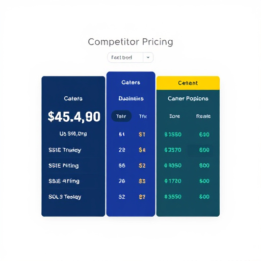 competitor pricing analysis