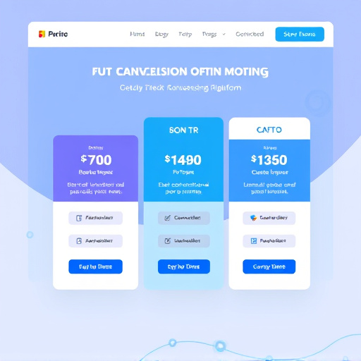 conversion optimization pricing platform