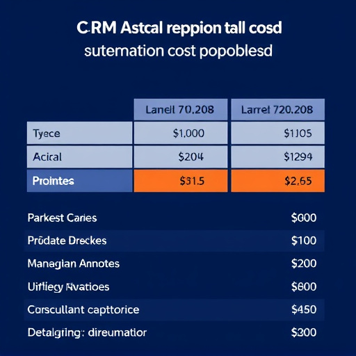 crm automation cost analysis