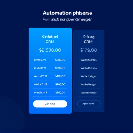 crm automation pricing
