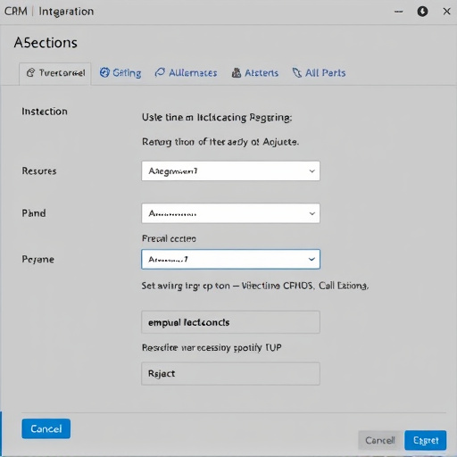 crm integration setup