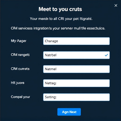 crm integration setup