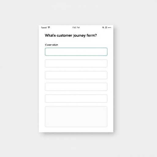 customer journey forms