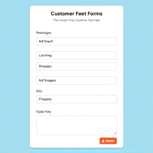 customer journey forms