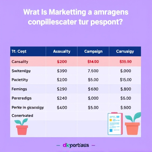 digital marketing campaign cost
