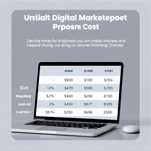 digital marketing campaign cost