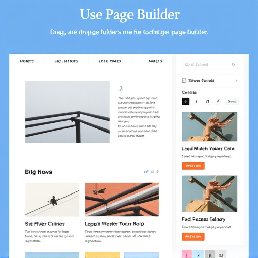 drag and drop page builder for wordpress