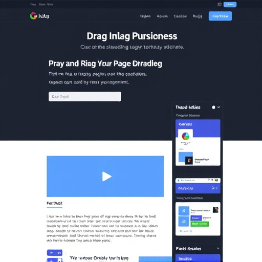 drag and drop page builder for wordpress