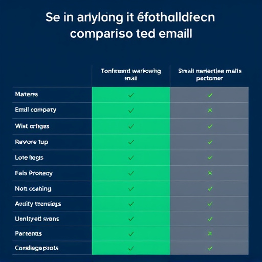 email marketing comparison