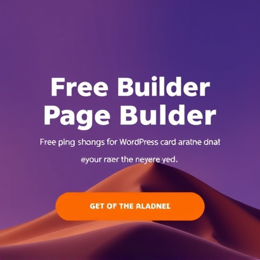 free page builder plugin for wordpress