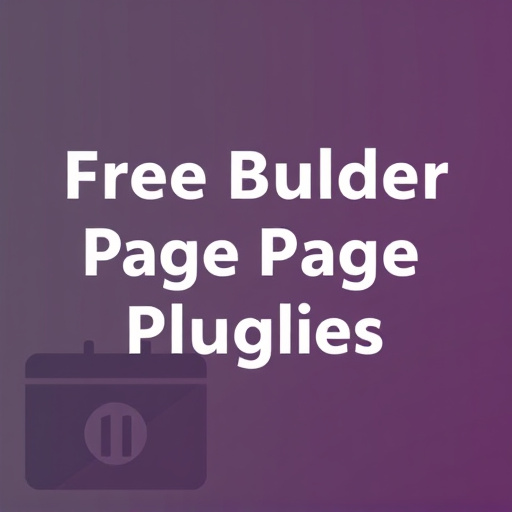 free page builder plugins for wordpress