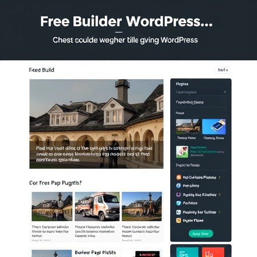free page builder plugins for wordpress