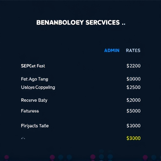gohighlevel admin service rates