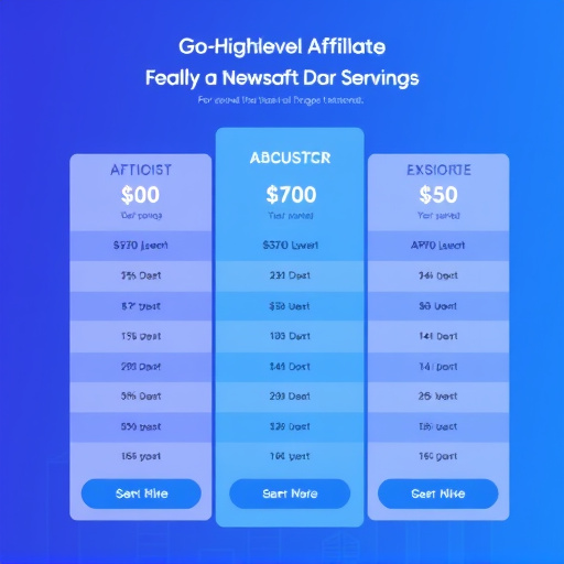 gohighlevel affiliate program pricing