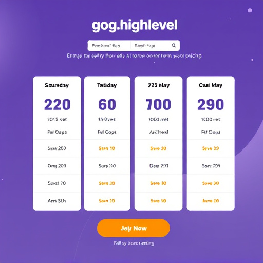 gohighlevel annual pricing