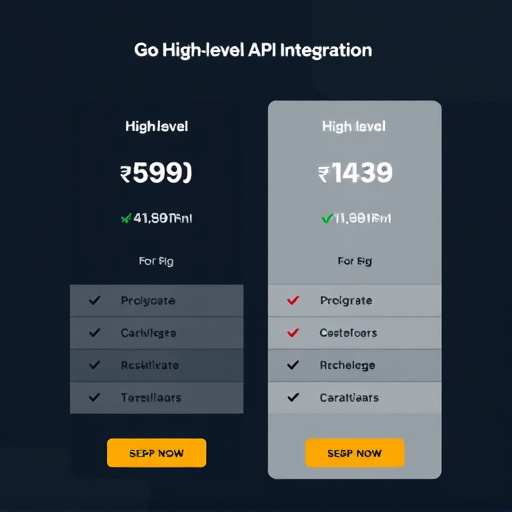 gohighlevel api integration pricing