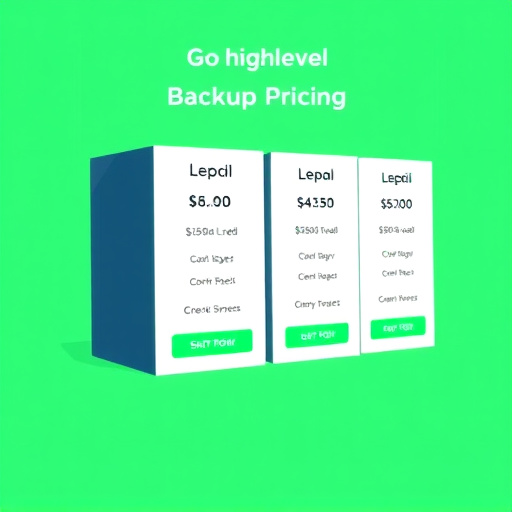 gohighlevel backup pricing service