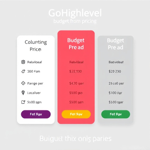 gohighlevel budget pricing