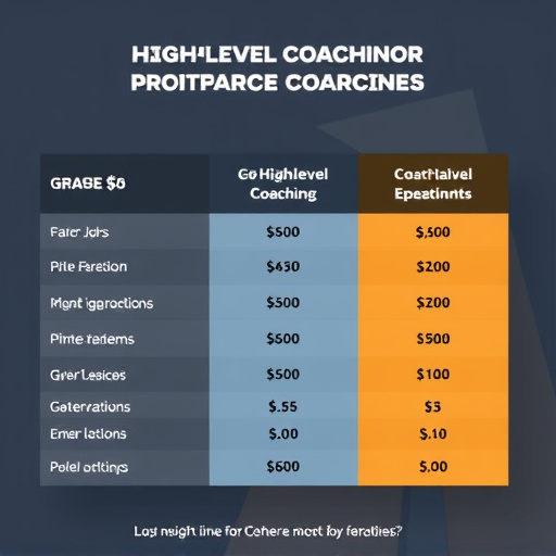 gohighlevel coaching cost comparison